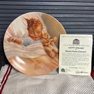 Bessie Pease Gutmann plate.  1981